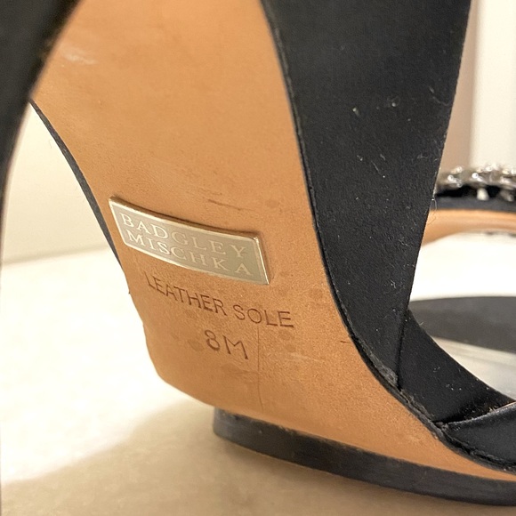 Badgley Mischka black Wedding Shoes - Picture 7 of 7